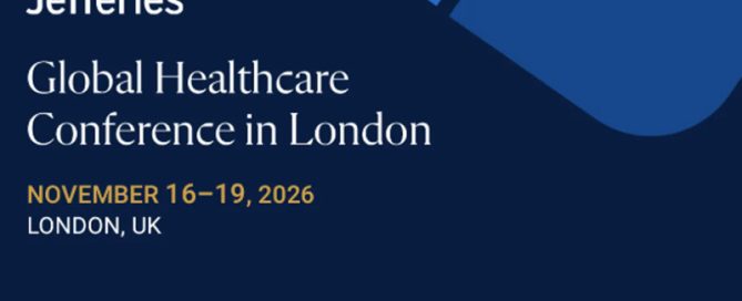 Jefferies Healthcare Conference, London